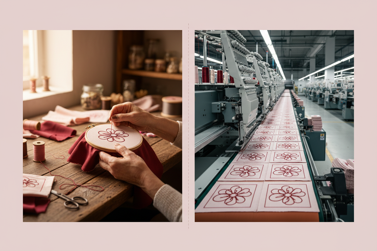 Handmade o produzione industriale: tutte le differenze che contano