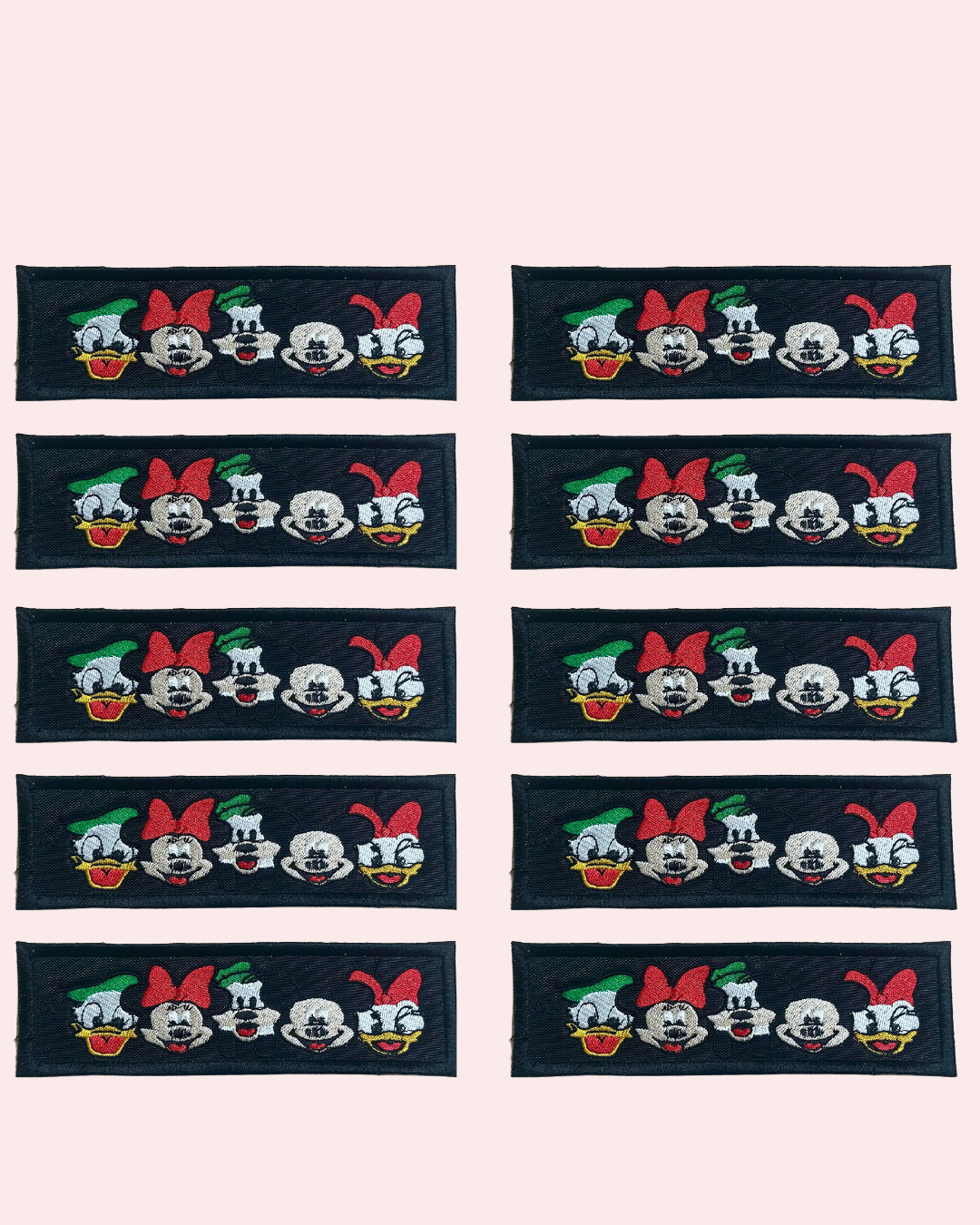 Patch Disney ricamata termoadesiva toppa personalizzata 10 pezzi | KaleidoShop