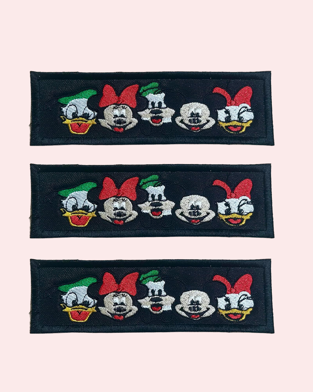 Patch Disney ricamata termoadesiva toppa personalizzata 3 pezzi | KaleidoShop
