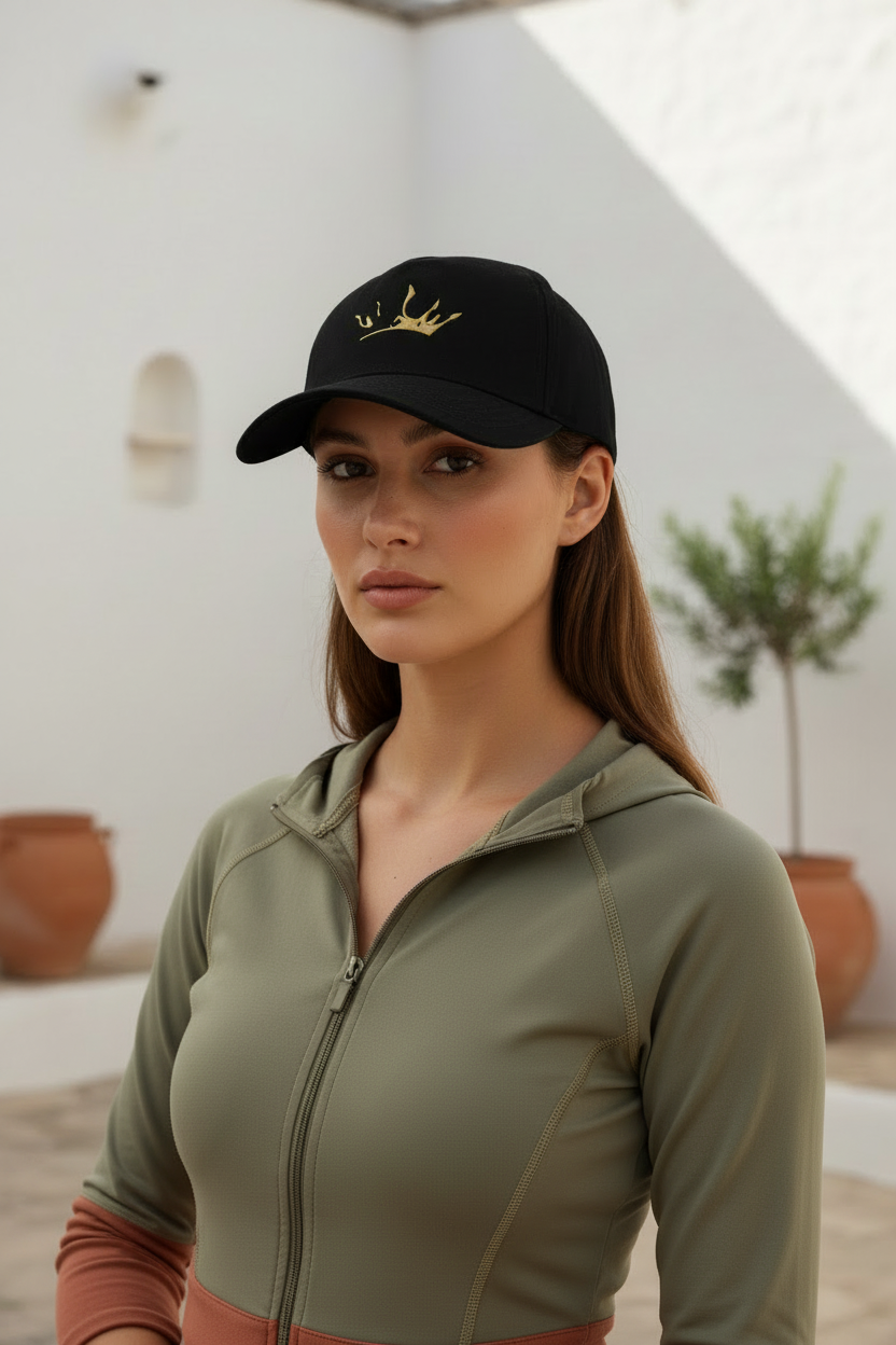 CURVE Crown Cap con ricamo corona – Collezione CURVE KaleidoShop