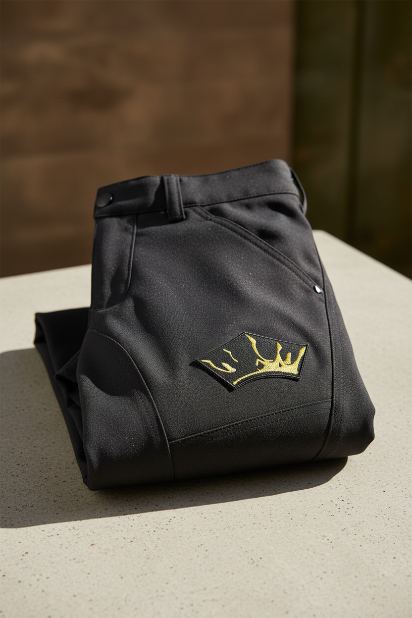 CURVE Crown Patch con ricamo corona – Collezione CURVE KaleidoShop