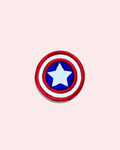 Patch Capitan America ricamata toppa termoadesiva | KaleidoShop