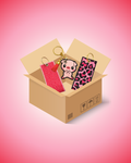 Box Pink Portachiavi – Set regalo per Natale